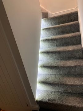 D2. Domestic stair tread lighting